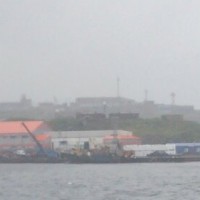 国後島に上陸しました。