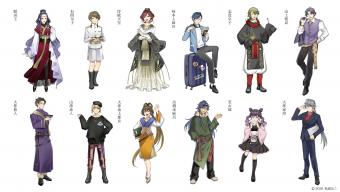 開館２５周年記念キャラクター一覧