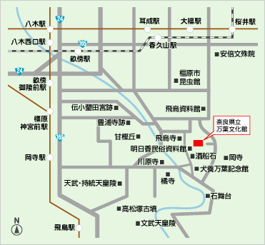 交通アクセス地図