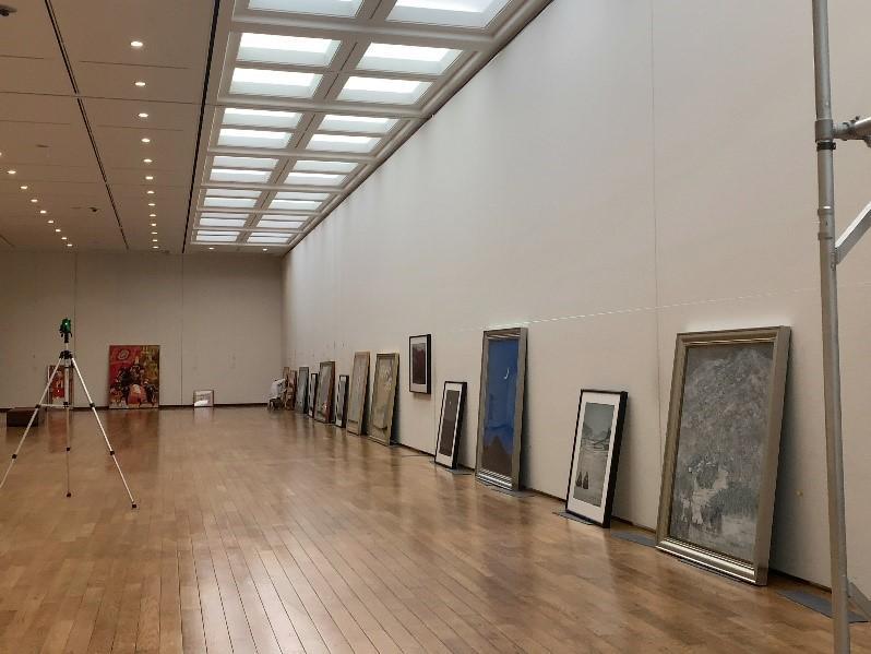 （写真1）展示室ができるまでの様子