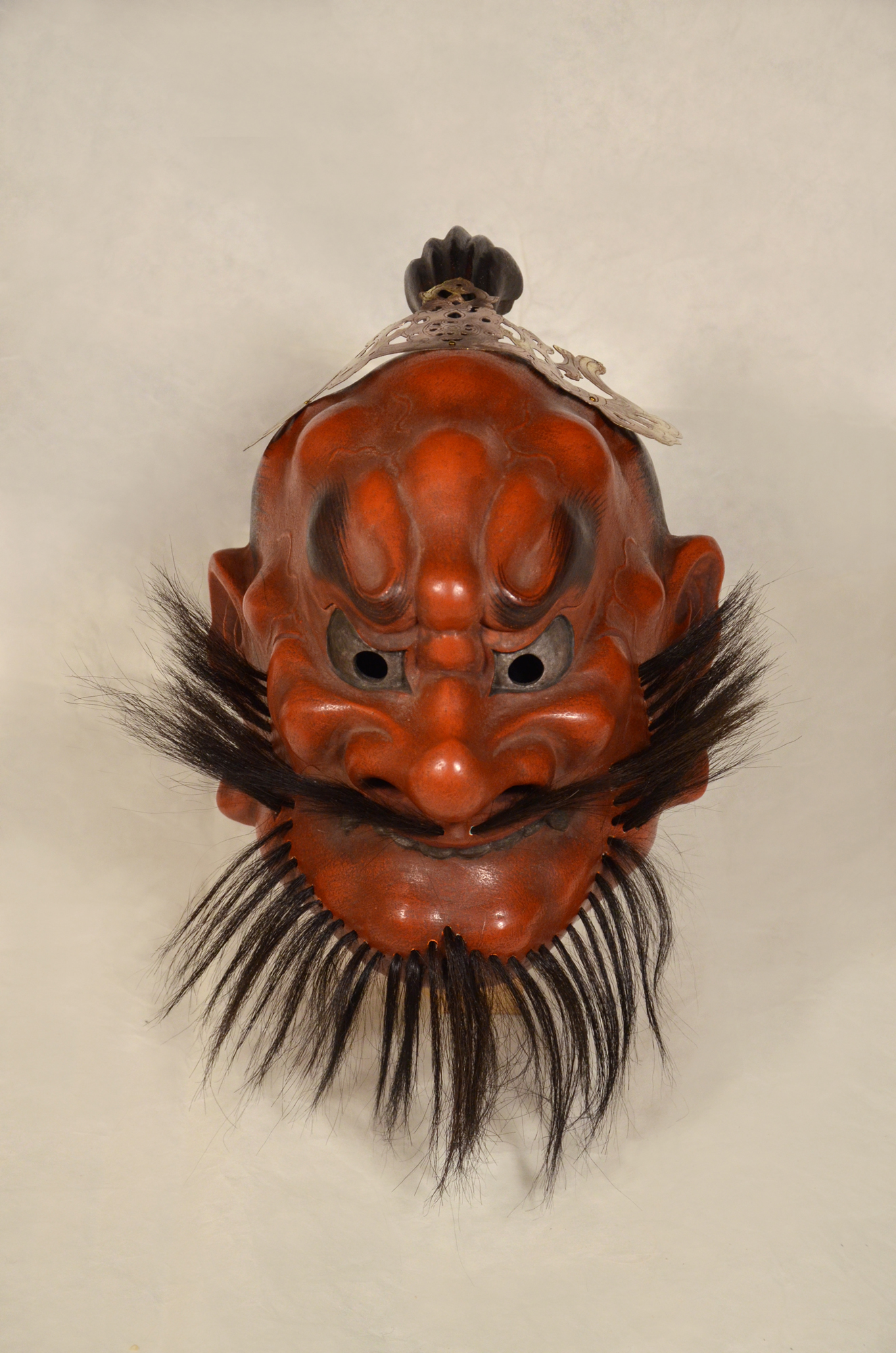 見市泰男 伎楽面「力士」画像