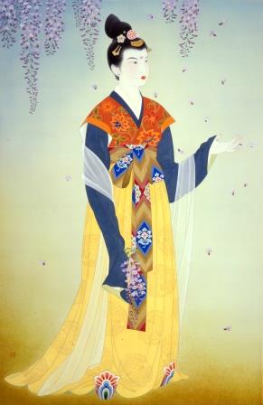 箱崎睦昌《藤波の花》