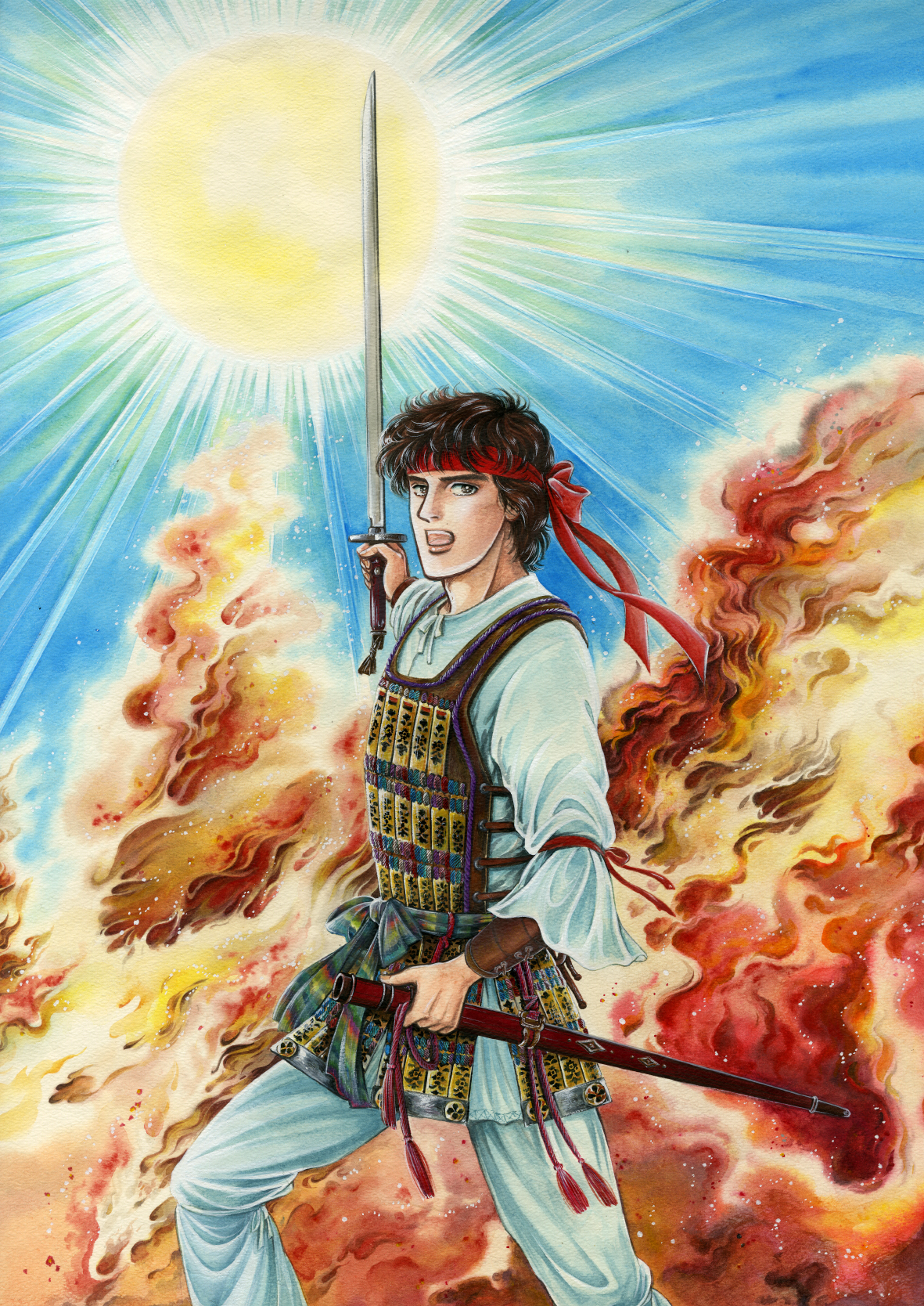 『天上の虹』6巻表紙