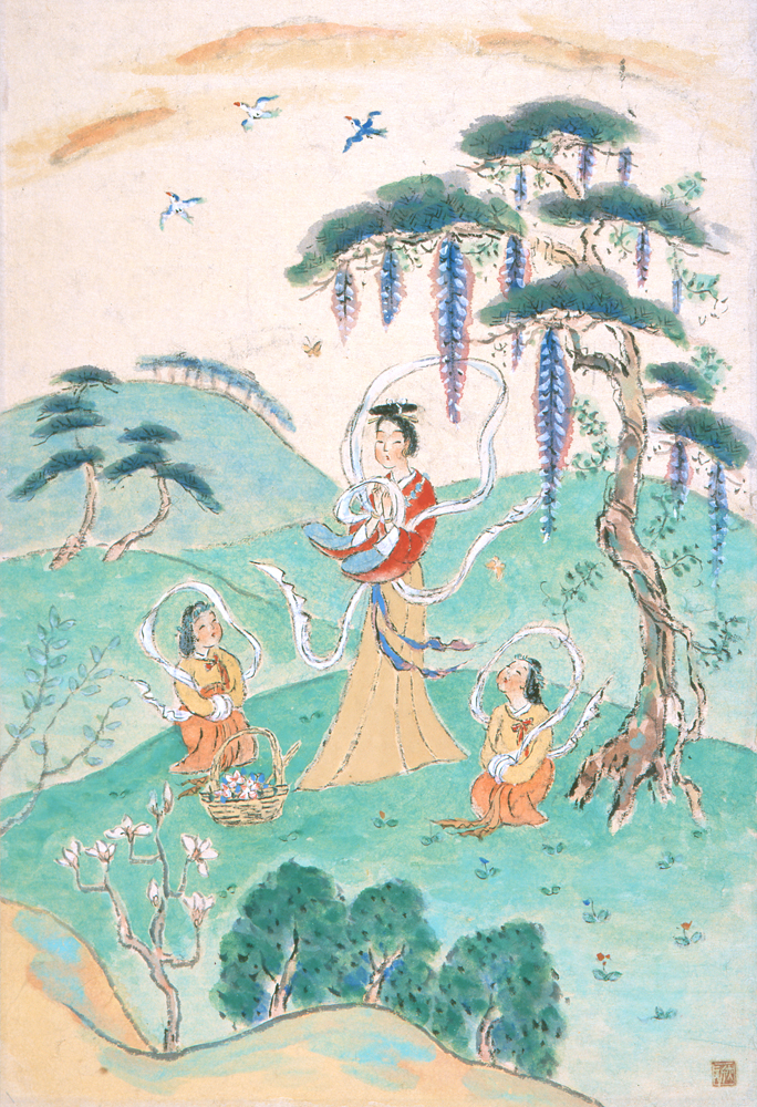 雄略天皇御製の画像