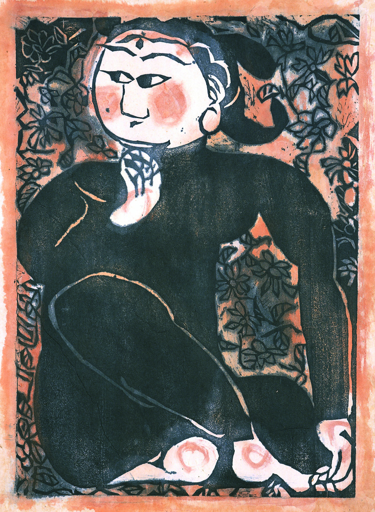 《鐘溪頌》全24点のうち《倭桜》の画像