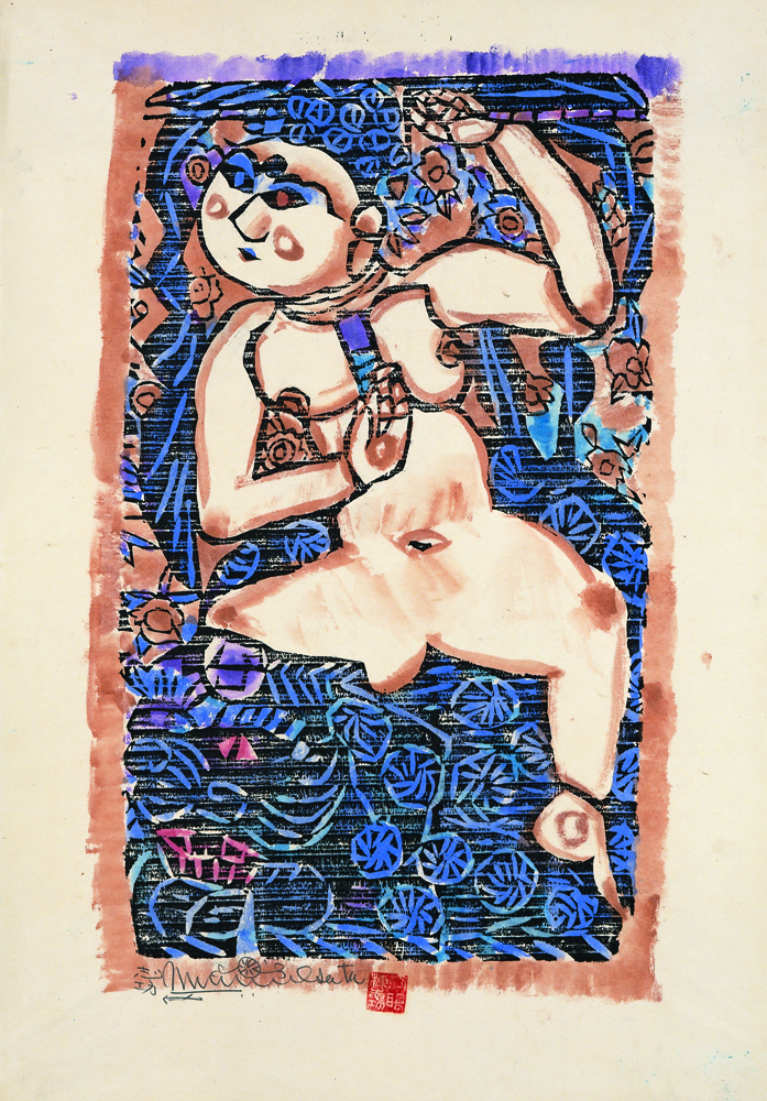 《騎獅文殊の柵》の画像