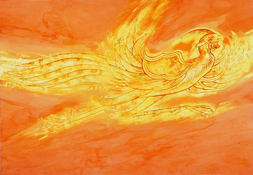 烏頭尾精《蘇る朱雀》画像