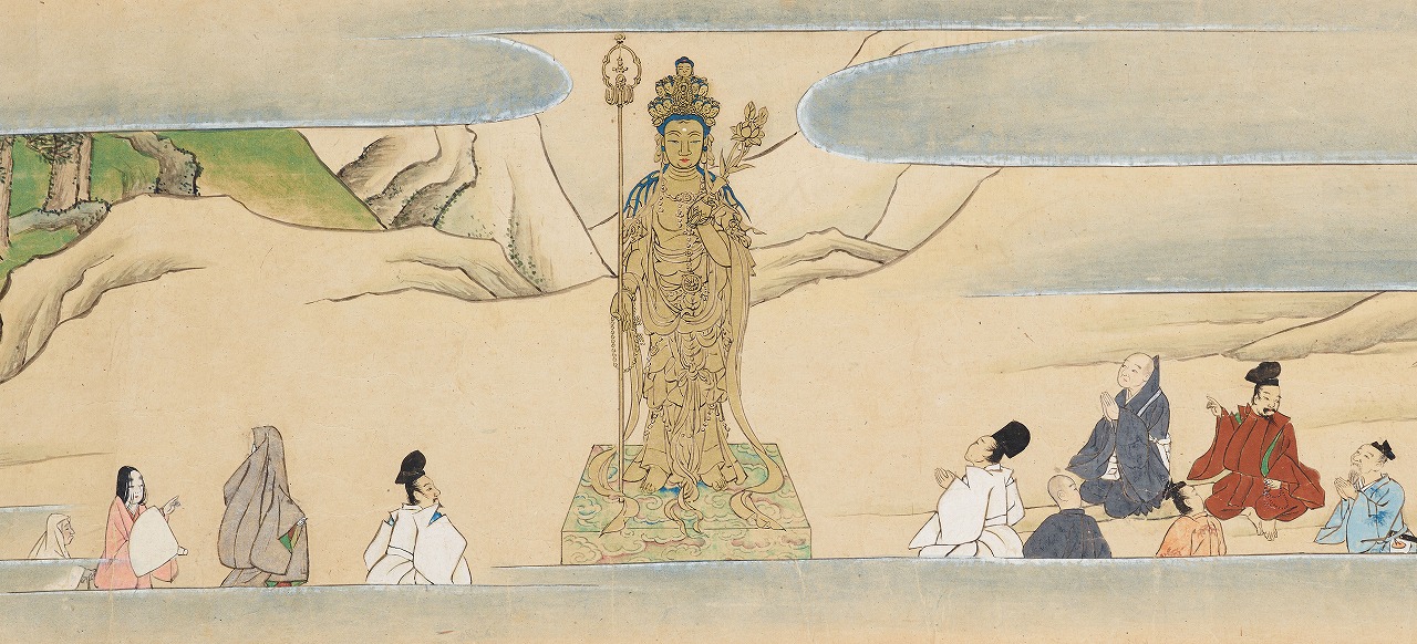 「長谷寺縁起」巻三第九段(部分)画像