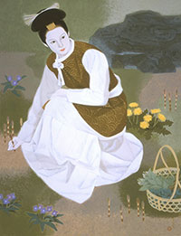 室井東志生《春野》画像