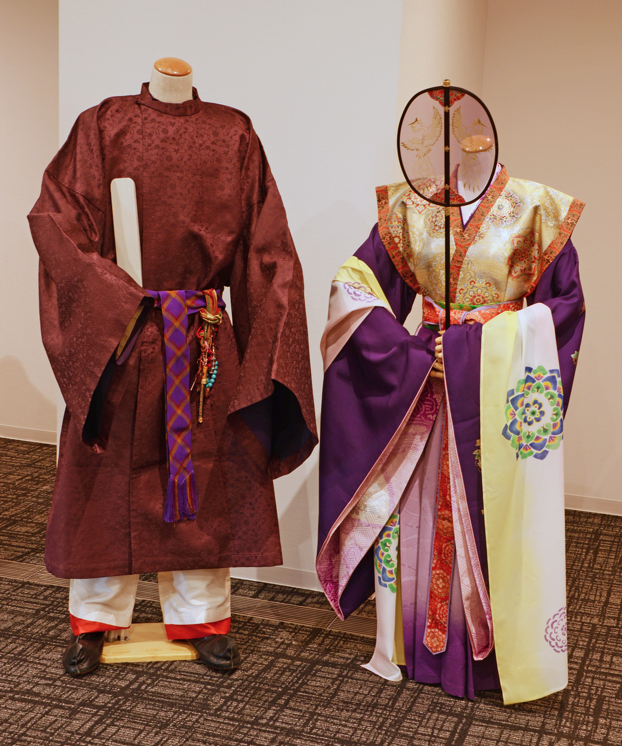 甦る万葉衣装展ー飛鳥時代から奈良時代・平安初期までの200年間の衣装変遷ーの写真