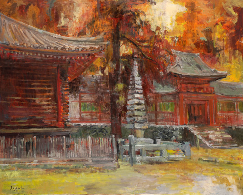 内藤定昭《八幡社》画像