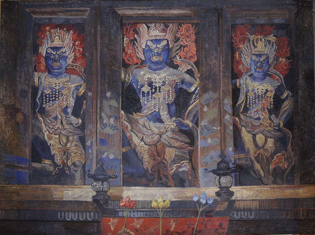 絹谷幸二《金剛蔵王権現像》画像