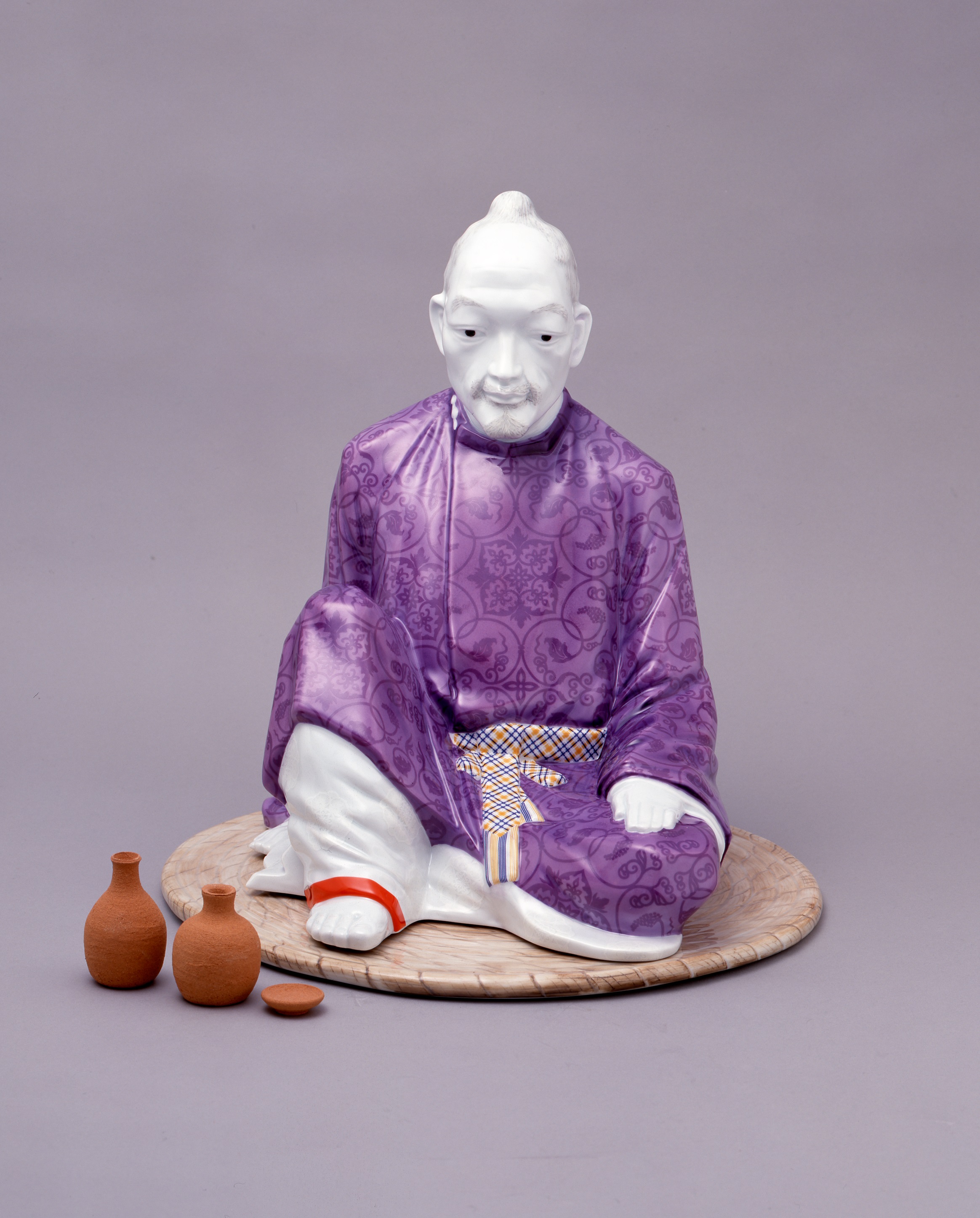 大有田焼振興協同組合《万葉歌人陶磁器人形 大伴旅人像》画像