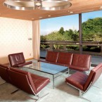 応接室からの眺めの写真