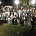 庭園貸切りナイトパーティーの写真