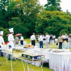 庭園貸切りパーティーその2の写真