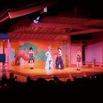 能楽ホールでのファッションショーその2の写真