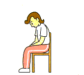 腰のストレッチング