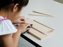 箸作り体験画像