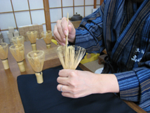 茶筌制作体験画像
