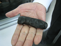 墨の資料館のにぎり墨体験画像