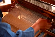 奈良晒手織り体験画像