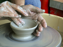 匠の聚(たくみのむら)で陶芸体験画像