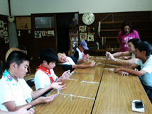 羊毛グッズ作り体験画像