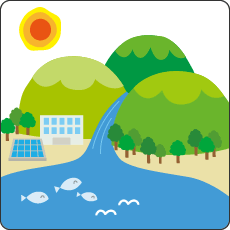 身近な環境(かんきょう)を守るイラスト