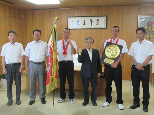 全国高等学校野球選手権大会出場校の表敬訪問2