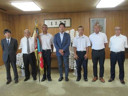 全国高校野球大会出場校の表敬訪問2