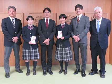 全国大会出場校の表敬訪問2