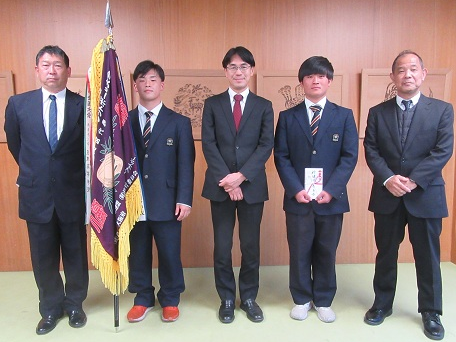 全国大会出場校の表敬訪問3