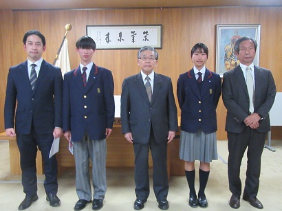 全国大会出場校の表敬訪問5