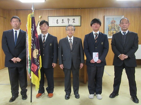 全国大会出場校の表敬訪問7