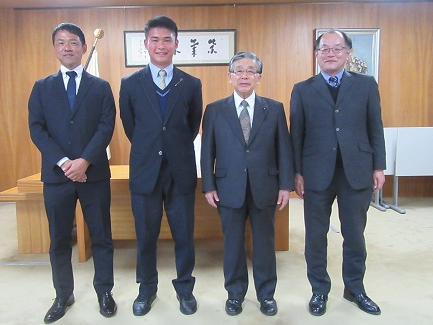 全国大会出場校の表敬訪問8