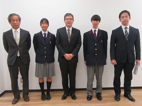 全国大会出場校の表敬訪問9