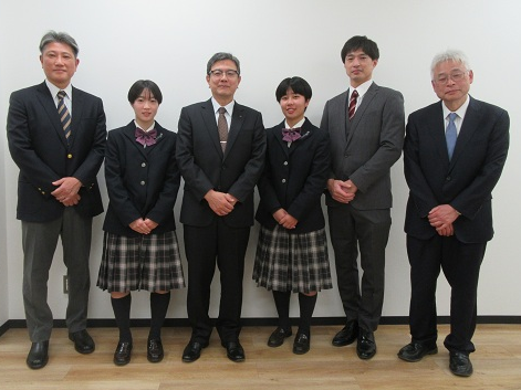 全国大会出場校の表敬訪問10
