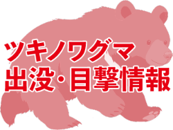 ツキノワグマ出没・目撃情報