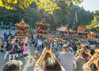 小川祭りの写真