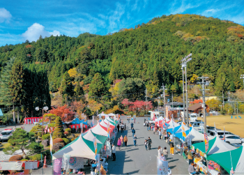 天の川もみじまつりの写真