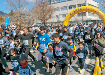 宇陀シティマラソンの様子