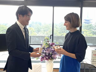 表敬訪問の様子2