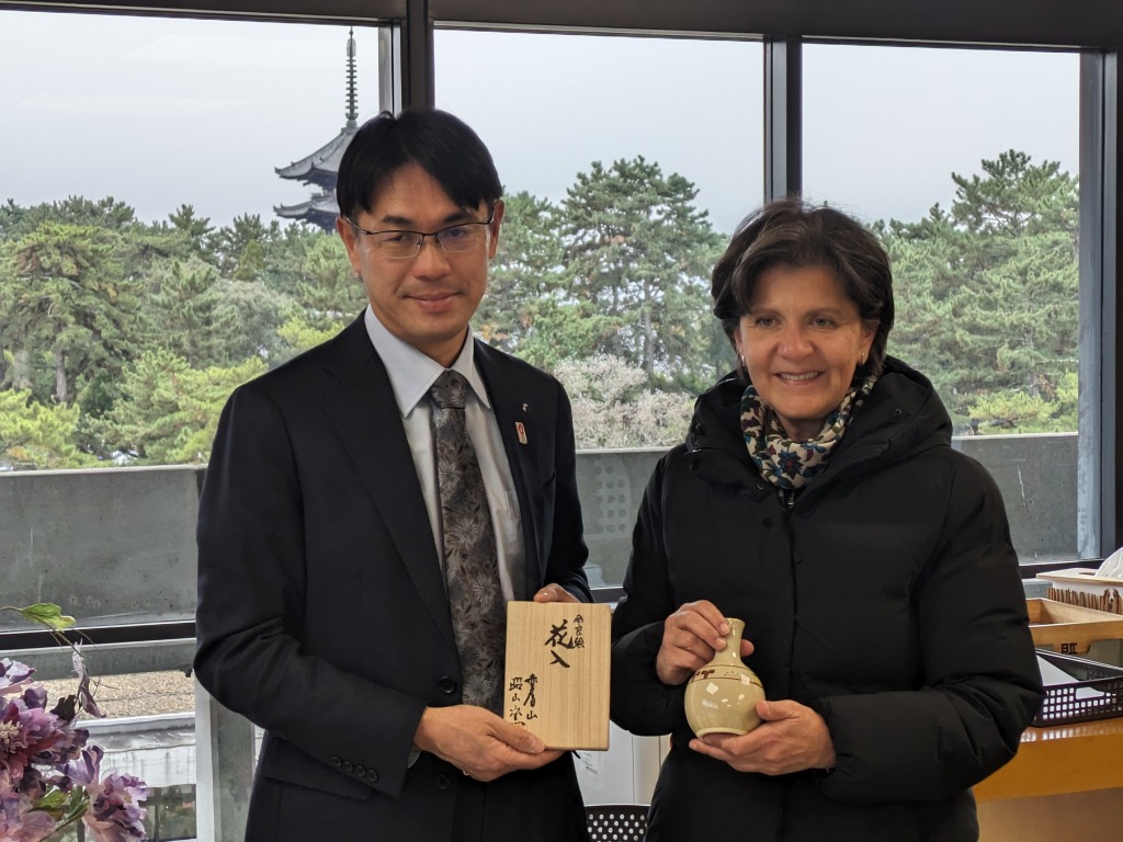 表敬訪問の様子2