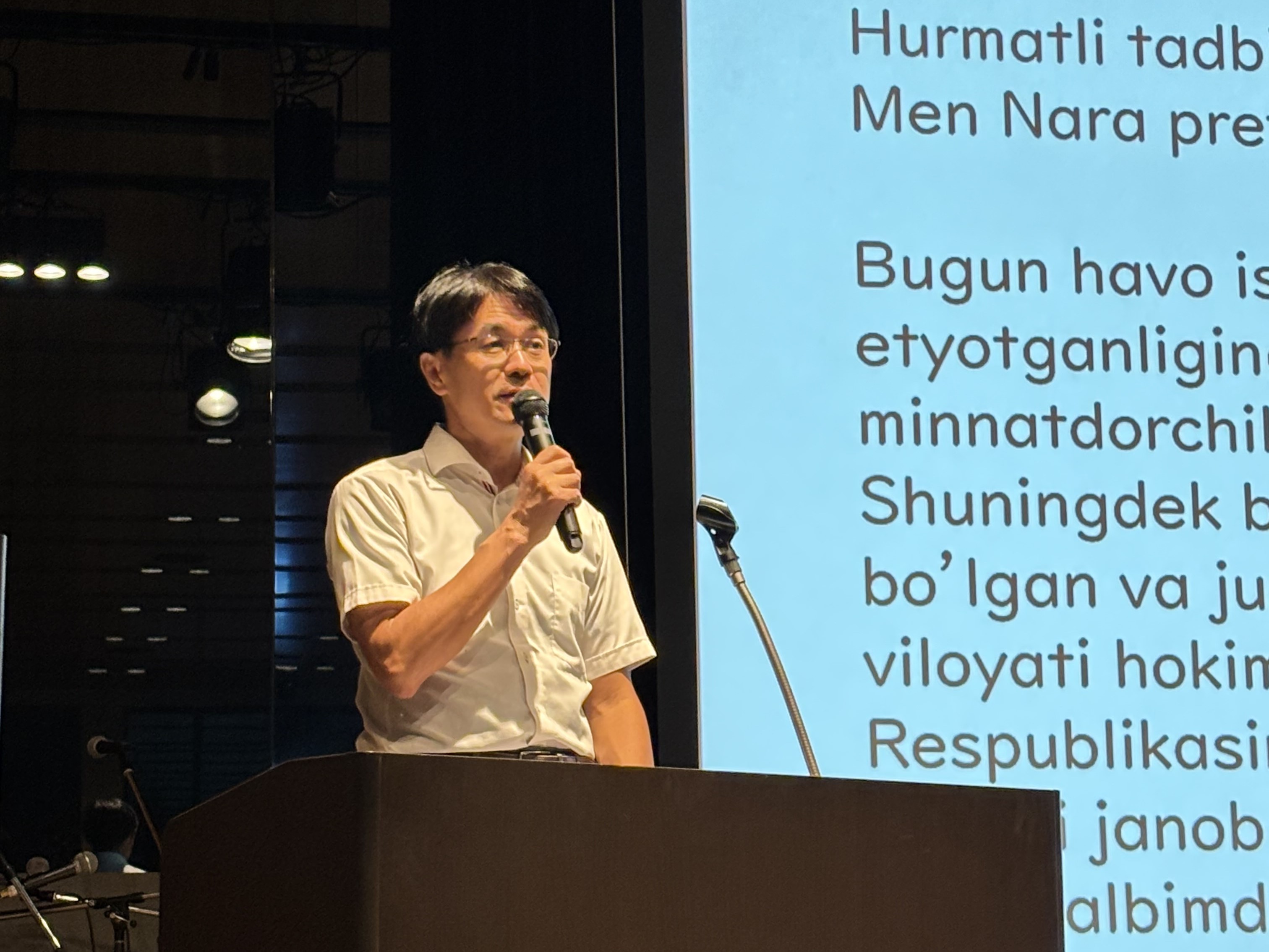 知事挨拶の様子1