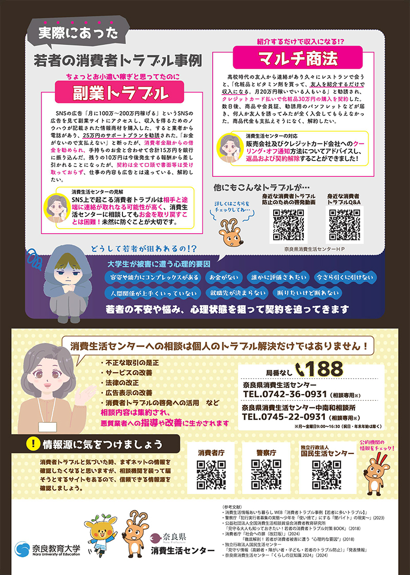 啓発チラシ（奈良県版）2