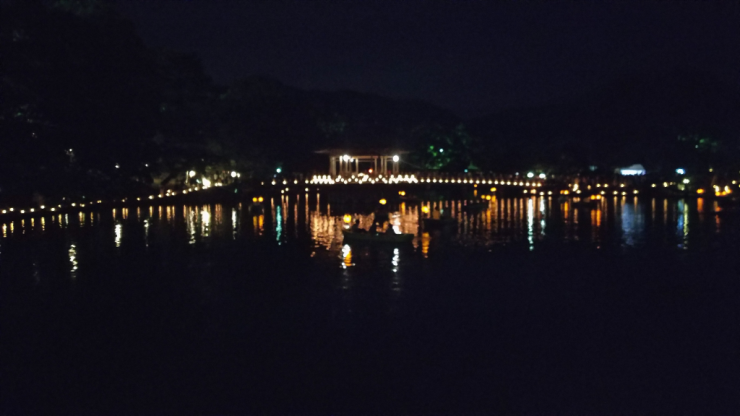 なら燈花会開催中の様子