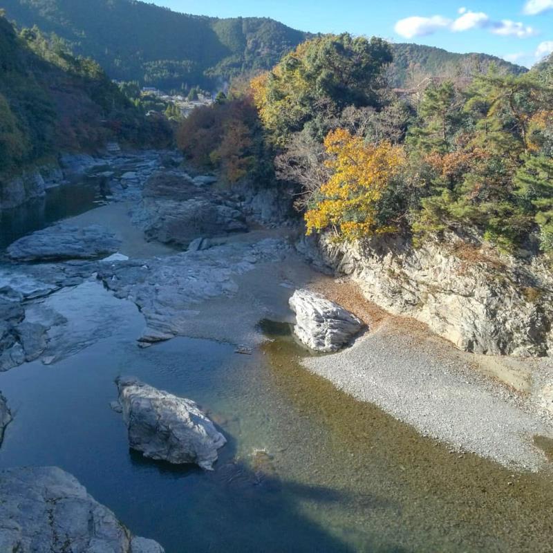 吉野川が眺望できる宮滝・柴橋3