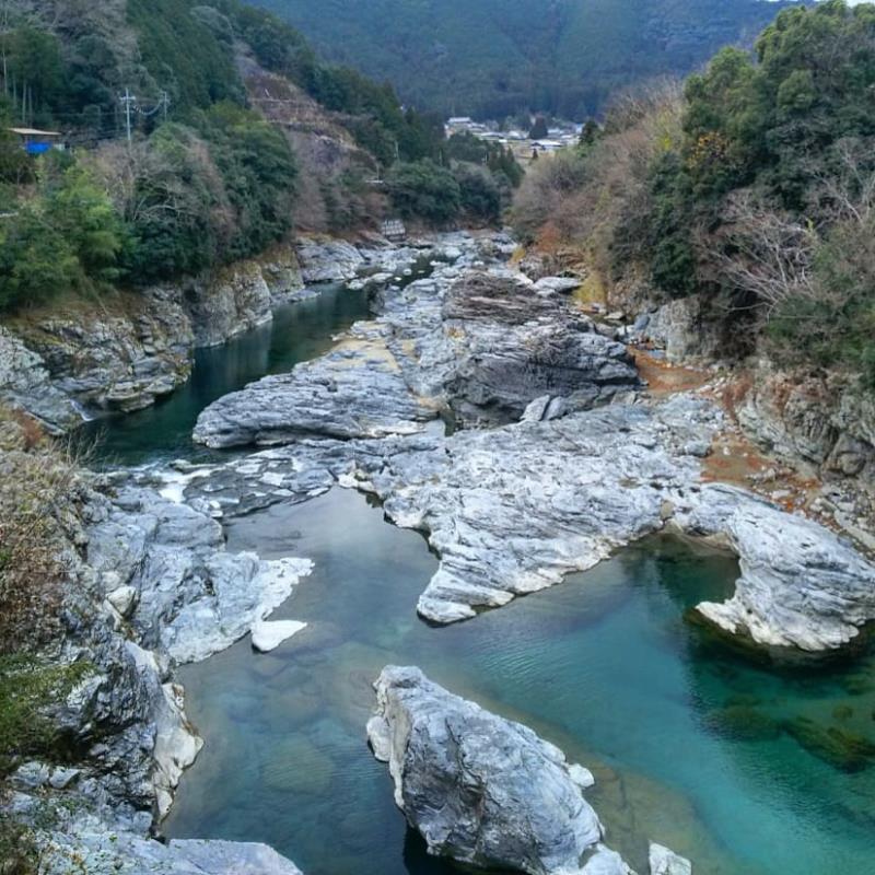 吉野川が眺望できる宮滝・柴橋5