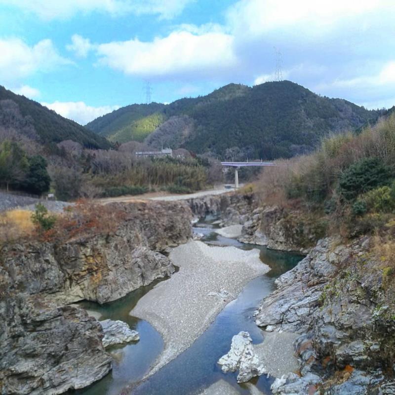 吉野川が眺望できる宮滝・柴橋4